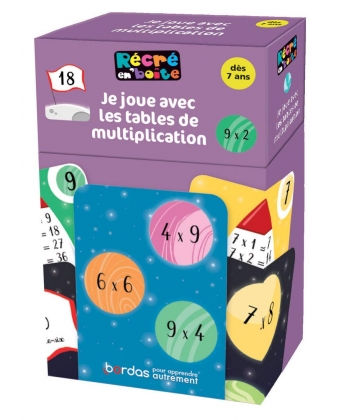 Recre En Boite - Je Joue Avec Les Tables De Multiplication
