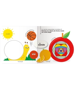 Trouvailles - Les Formes ! - Livre A Trous Des 18 Mois