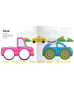 Trouvailles - Les Vehicules Livre A Trous Des 18 Mois
