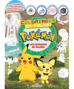 Pokemon - Coloriages En Folie ! - Les Paysages De Paldea