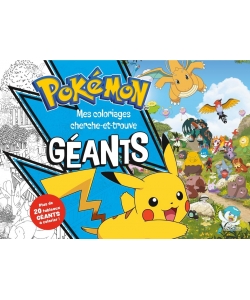 Pokemon Mes Coloriages Cherche Et Trouve Geants