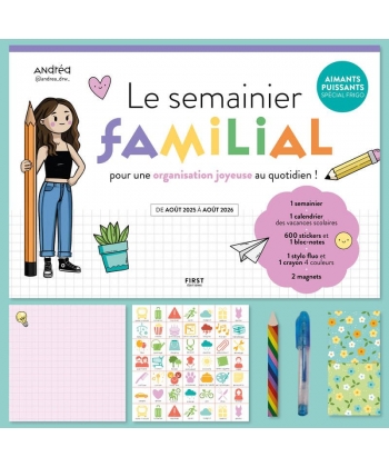 First Le Semainier Familial 2025-2026