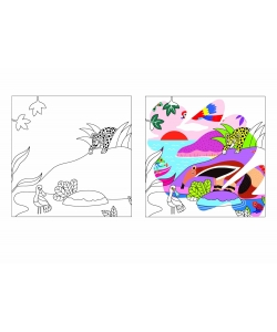 Pinceau Magique - La Jungle