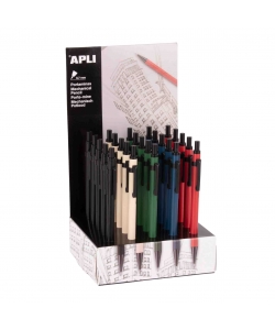 Mechanical Pencil 0.7Mm With Cap And Eraser - Apli