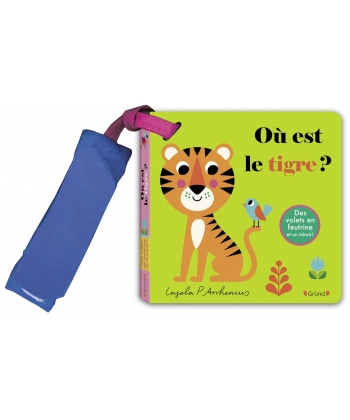 Livre Poussette - Ou Est Le Tigre