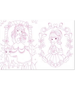 Coup De Coeur Creations - Mes Coloriages Scintillants - Princesses