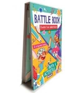 Battle Book (5-7 Ans) - Defis & Activites - Choisis Ton Adversaire - 2 Crayons Inclus