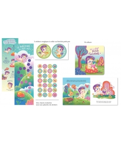 Coffret Sur Le Pot Petite Licorne ! - Avec 2 Stickers Magiques !