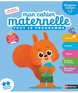 Mon Cahier Maternelle Moyenne Section 4-5 Ans