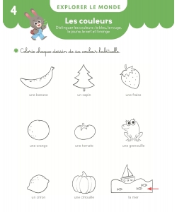 Mon Cahier Maternelle Petite Section 3-4 Ans