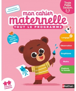 Mon Cahier Maternelle Toute Petite Section 2-3 Ans