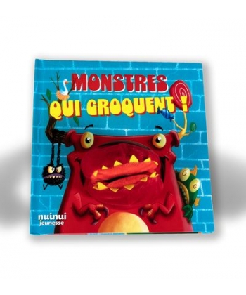 Monstres Qui Croquent ! (Livre Marionnette)