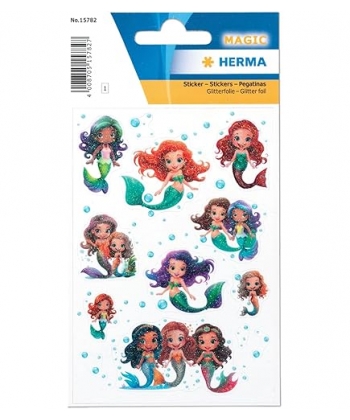 Mermaid Foil Glittery - Stickers Herma
