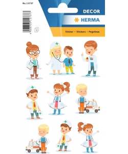 Sticker Decor Theo At The Pediatrician