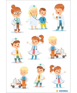 Sticker Decor Theo At The Pediatrician