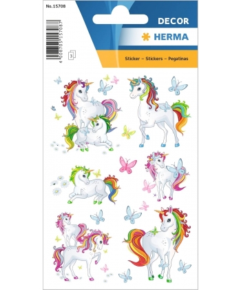 Sticker Decor Unicorn Best Friends