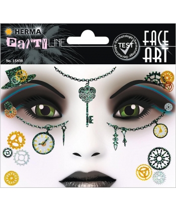 Face Art Decor Steampunk Amelia