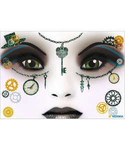 Face Art Decor Steampunk Amelia