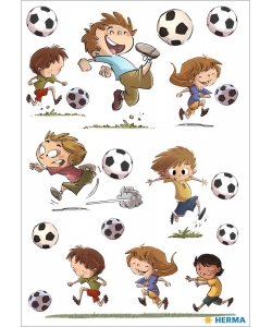 Sticker Decor Soccer Friends