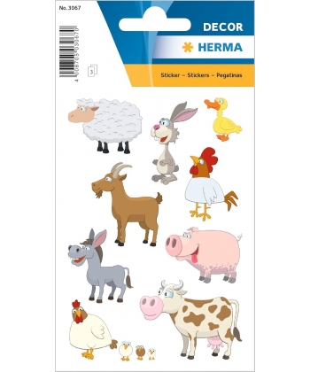 Sticker Decor Farm Animals