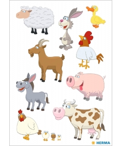 Sticker Decor Farm Animals