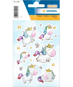 Sticker Decor Baby Unicorn Glittery