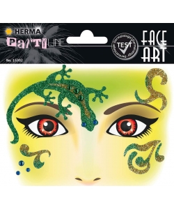 Gecko - Face Art Herma
