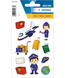 Sticker Decor Pilot