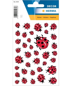 Funny Ladybird - Sticker Herma