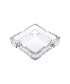 Ashtray Comix 38X120X120Mm Clear Yg01