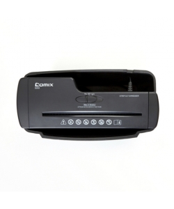 Shredder Comix Soho 5Sheets 7 Mm 9 Liters Strip Cut Black S202-Co60