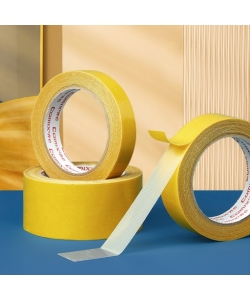 Tape Double Sided Comix 20Mmx10Mx280M Duct Yellow Bj2010