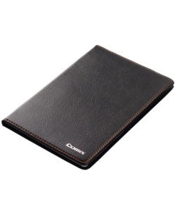 Notebook Comix A5 Ruled 80Sh Pu Black C4612