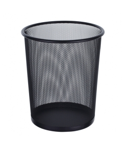 Wastebasket Comix Metal Mesh 240X270Mm Black B2006