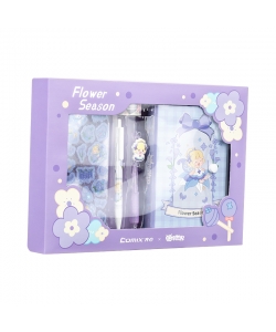 Notebook Set Comix Flower Season Purple Mwt0011
