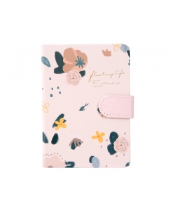 Notebook Comix A6 146Sh Pu Magnetic Buckle Red C6100