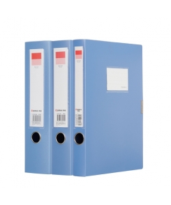 Storage Box Comix Pp A4 55Mm Hook And Loop Black A1249