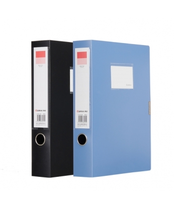 Storage Box Comix Pp A4 55Mm Hook And Loop Black A1249