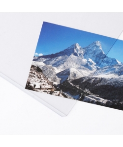 Folder Comix Pvc A4 Card Case Rigid A1737