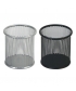 Pen Holder Comix Round Metal Small Holes 90X100Mm Black B2259