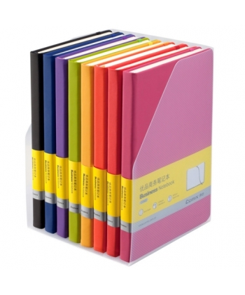 Notebook Comix A5 Ruled 122Sh Pu Orange C5902