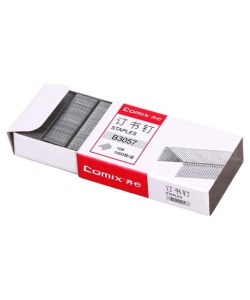 Staples Comix N.10 1000/Pack Silver B3057