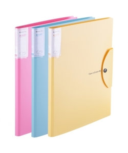 File Envelope Comx Pp A4 W/Bottom Clear 0.12Mm A3018