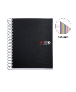 Notebook Miquelrius Emotions A4 Seyes 1Sub 80Sheets 90gm Pp Spiral Green 49928