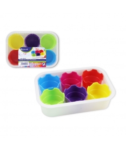 Tray Bismark With 6 Mixing Jars 332475