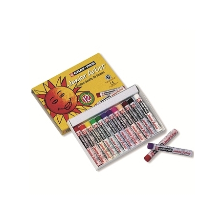 Pastel Oil Sakura Junior Artist 8Mm 12 Colors Xep12