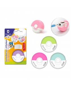 Sharpener And Eraser Bismark Wheel Shape W/Refill 329984