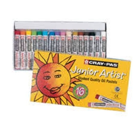 Pastel Oil Sakura Junior Artist 8Mm 16 Colors Xep16