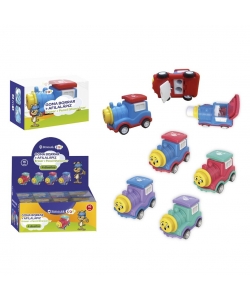 Sharpener And Eraser Bismark Double Train 333435