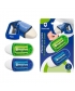 Sharpener And Eraser Bismark 2/Pack Blue + Green Blister 332560